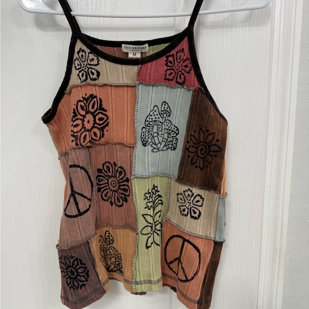 EARTHBOUND Multicolor Hippy Tanktop